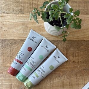 Arbonne Skincare Mask Red and Green Collection
